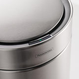 3.17 Gallon Stainless Steel Round Sensor Bin with SS Capped Lid