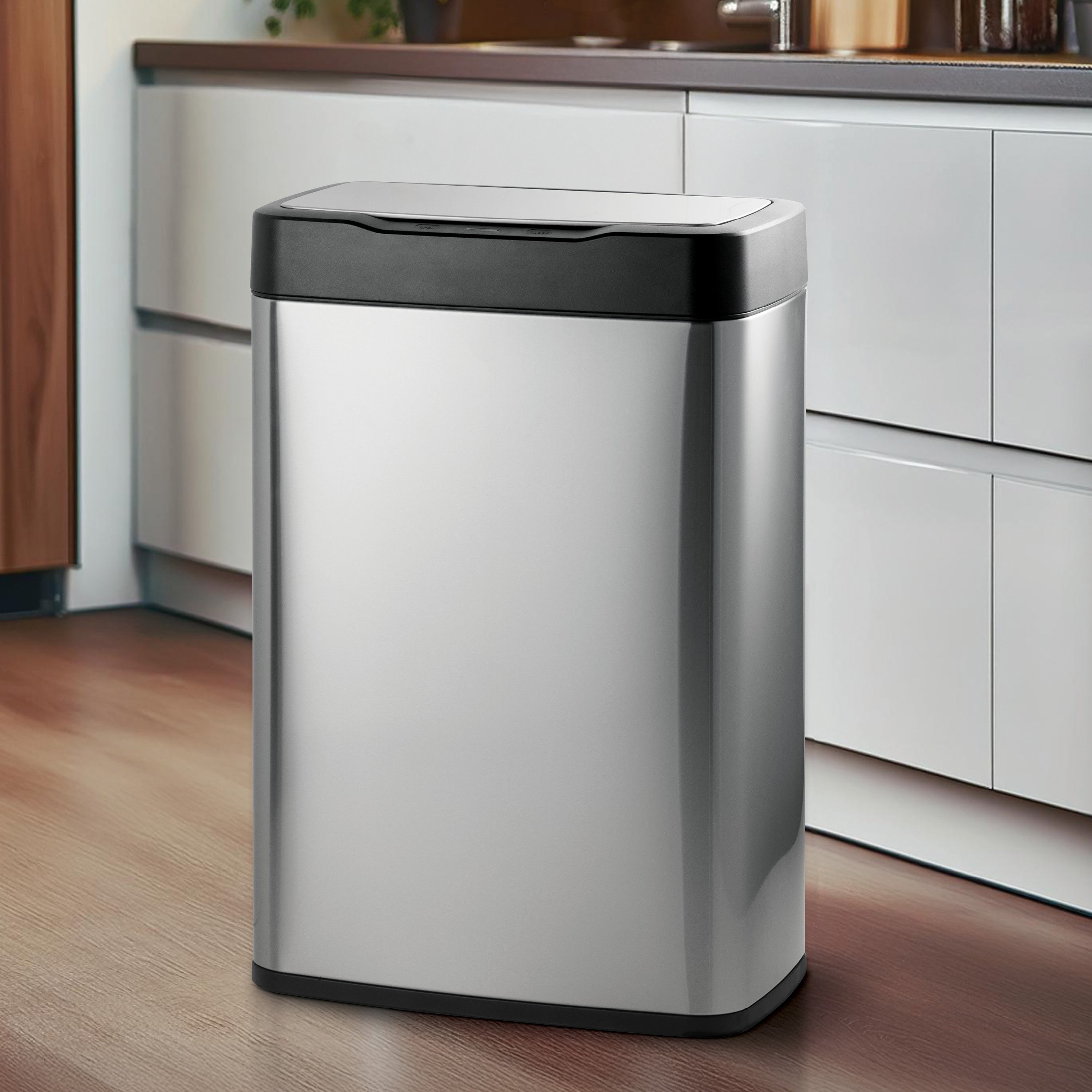 Large Stainless Steel Sensor Bin – Tramontina USA