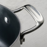 Utsava Tri-Ply Clad Covered Casserole with Ceramic Interior