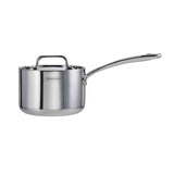 Utsava Tri-Ply Clad 2.2 Qt Covered Saucepan with Ceramic Interior