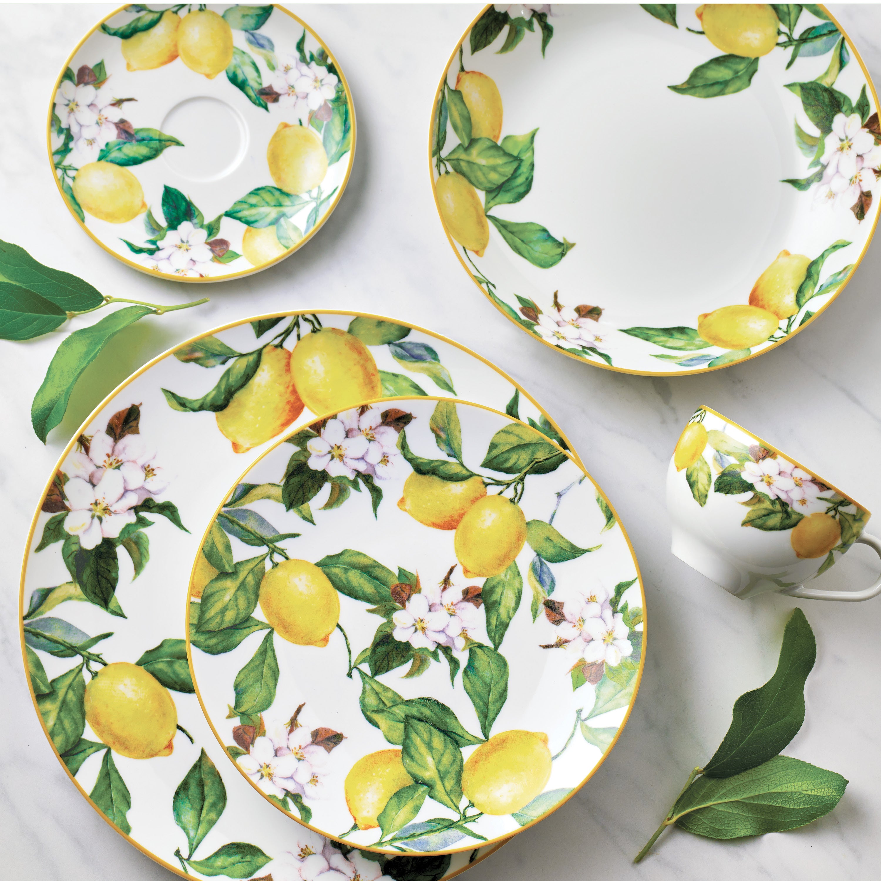 Tramontina Carmen Tea Cup and Saucer - Thumbnail 5