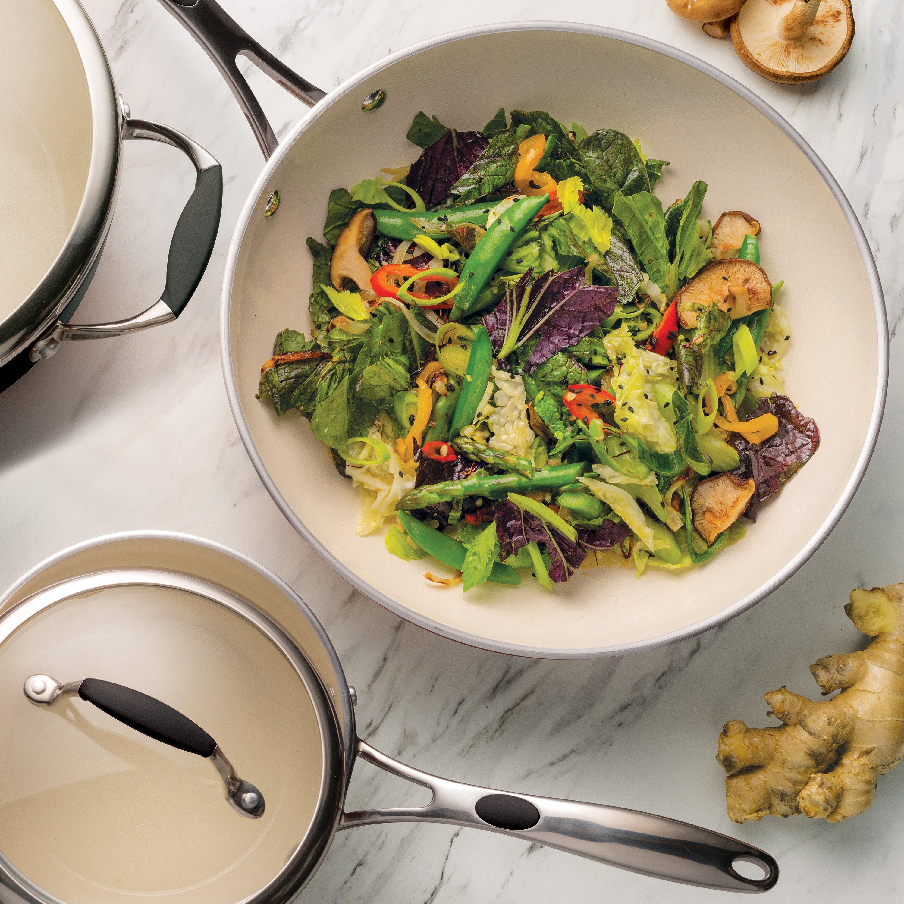 Ceramica Deluxe 11 Inch Ceramic Stir-Fry Pan – Tramontina USA