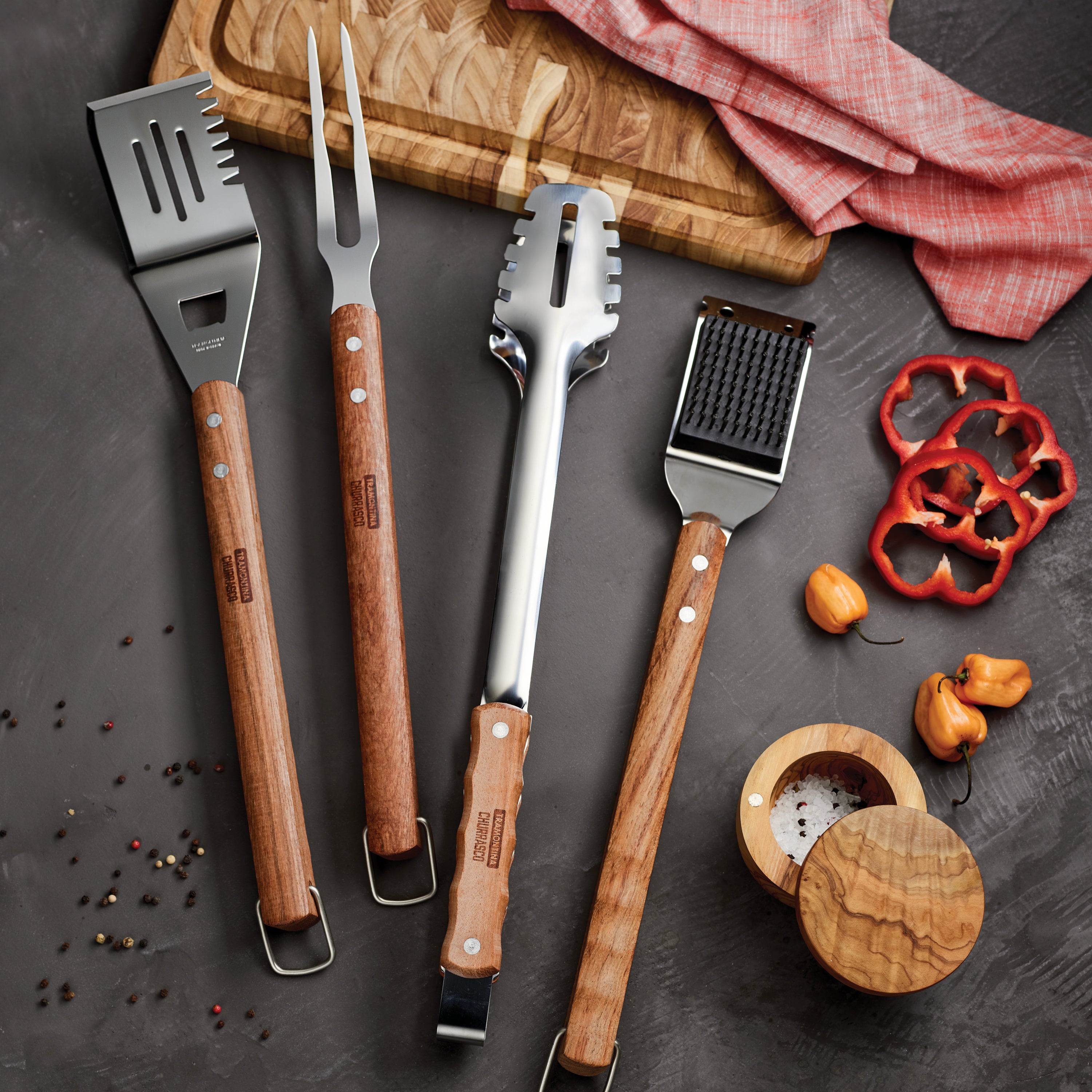 Pinza Da BBQ Moesta V-Tong - Multifunzione Con Apribottiglie