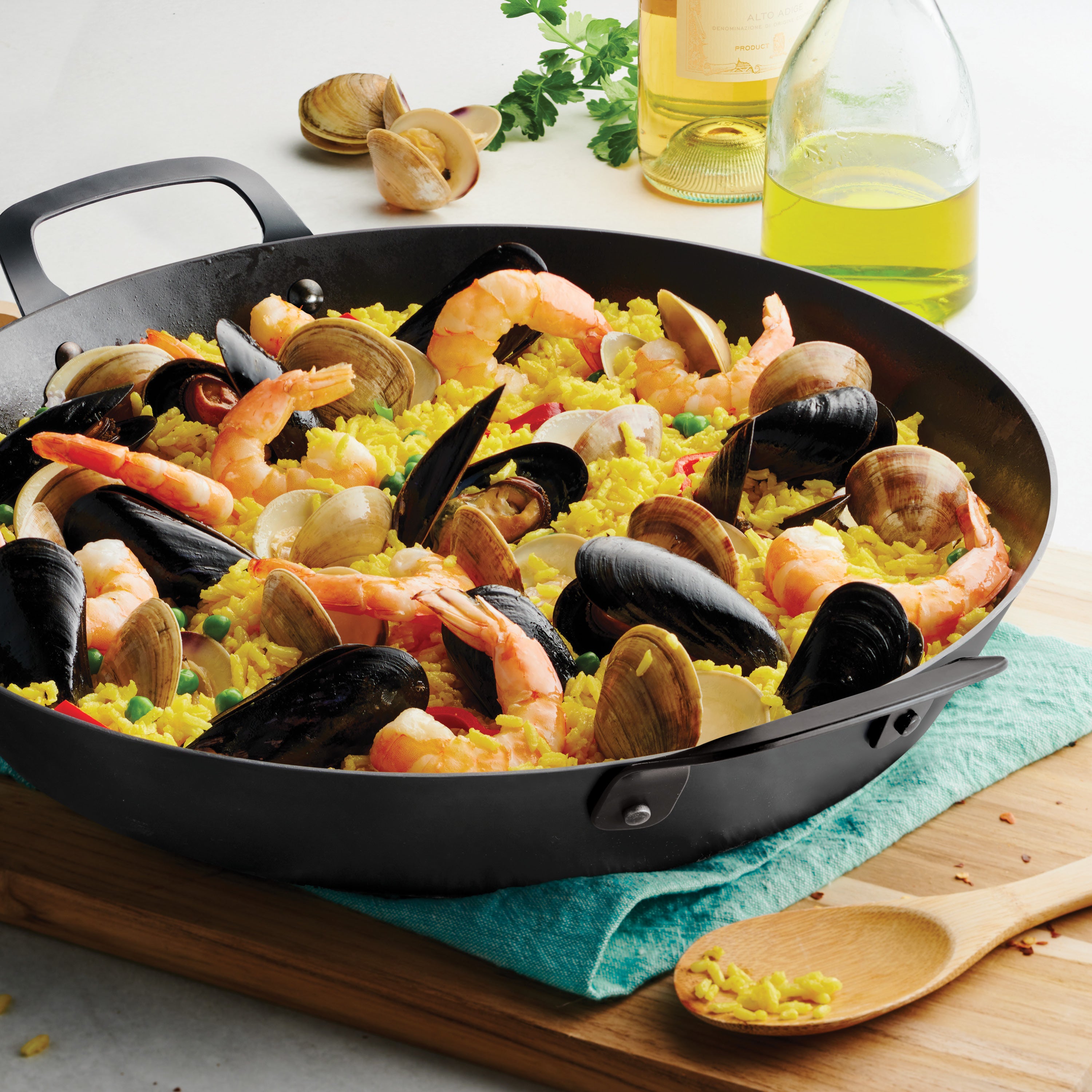 Tramontina 15-Inch Paella Pan - Thumbnail 4