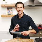 FlavCity 8 Inch Damascus Chef's Knife