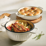 3-in-1 Enameled Cast Iron Multi-Oven with Trivet