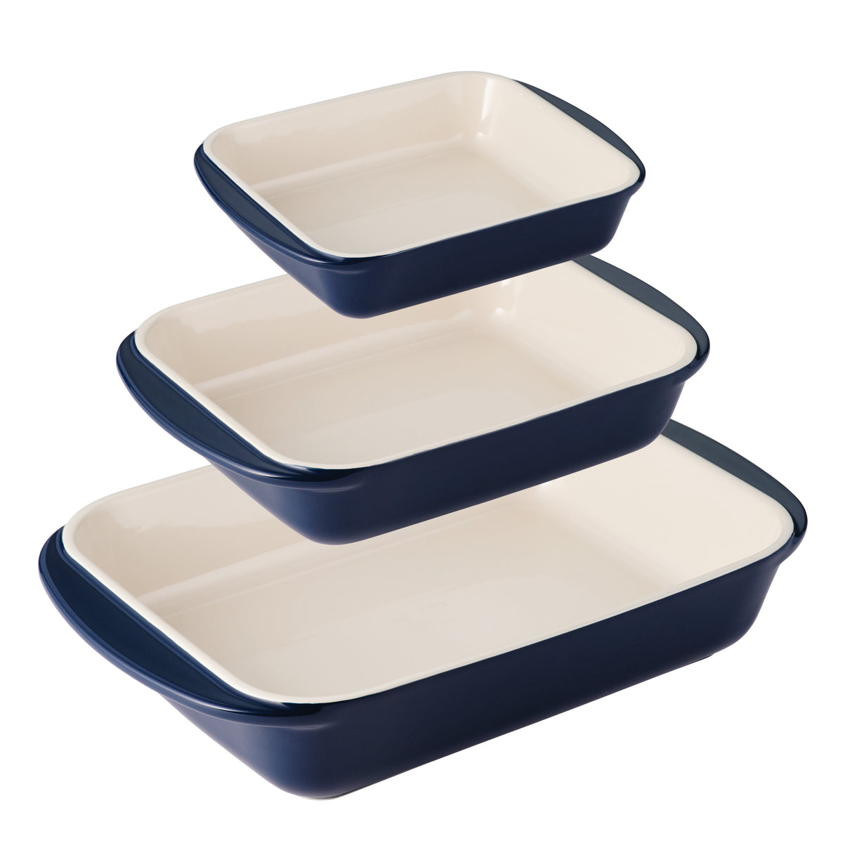 Mae 3 Piece Ceramic Bakeware Set – Tramontina USA