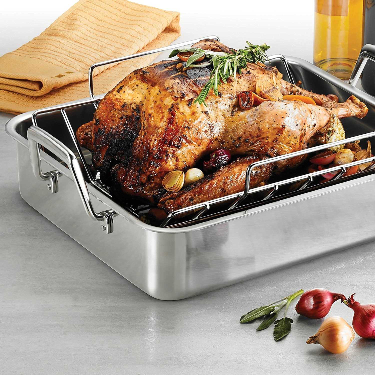 Tramontina Prima Roasting Pan - Thumbnail 5