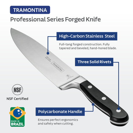 Professional Forged 8 Inch Chef's Knife