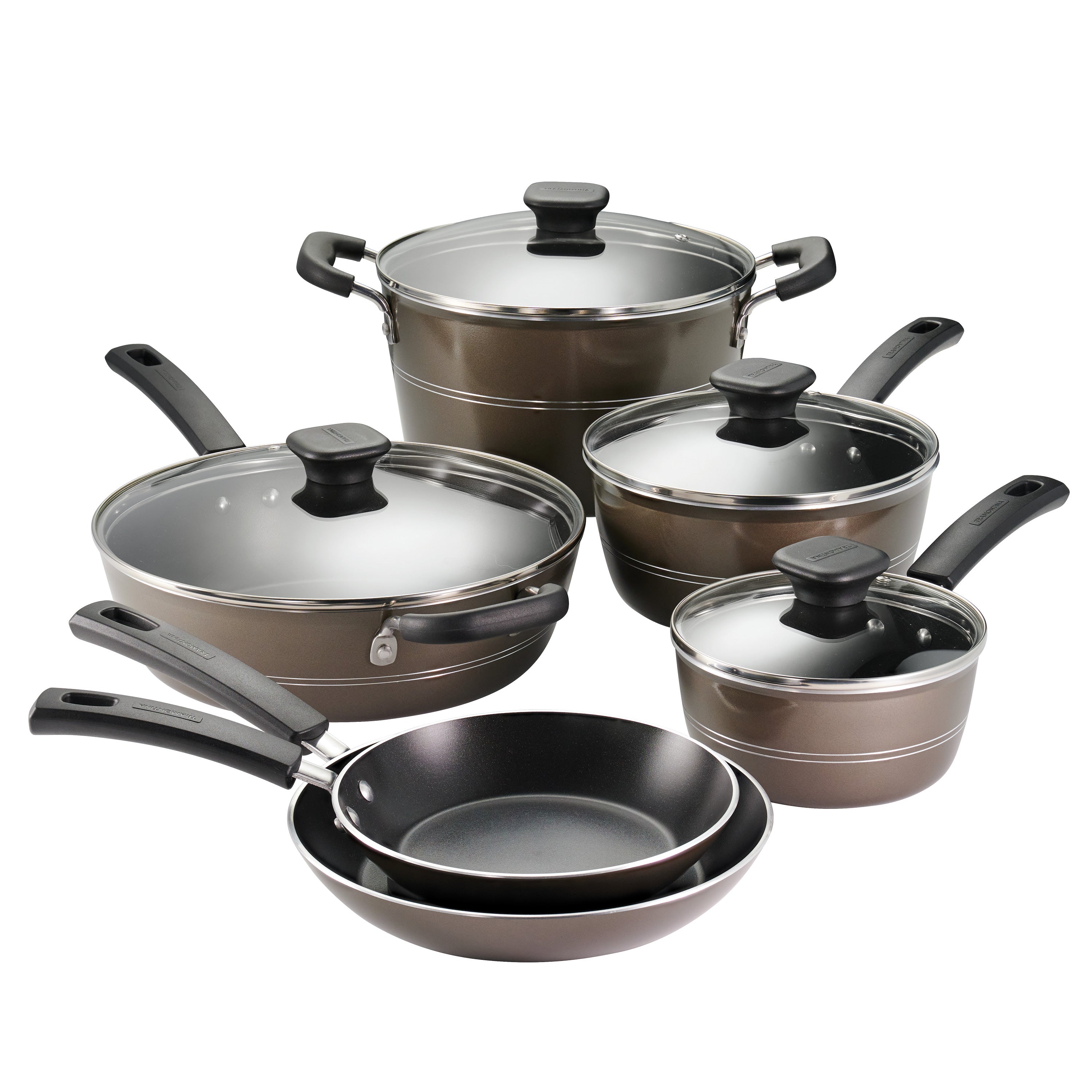 Sicilia Aluminum Nonstick Cookware Set – Tramontina USA