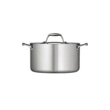 Tramontina Tri-Ply Clad Stainless Steel 6-Quart Sauce Pot with Lid, Induction-Ready Pot, Dishwasher-Safe, NSF-Certified, Made in Brazil Tramontina Tri-Ply Clad Stainless Steel 6-Quart Sauce Pot with Lid, Induction-Ready Pot, Dishwasher-Safe, NSF-Certified, Made in Brazil