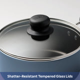 9 Piece Aluminum Nonstick Cookware Set