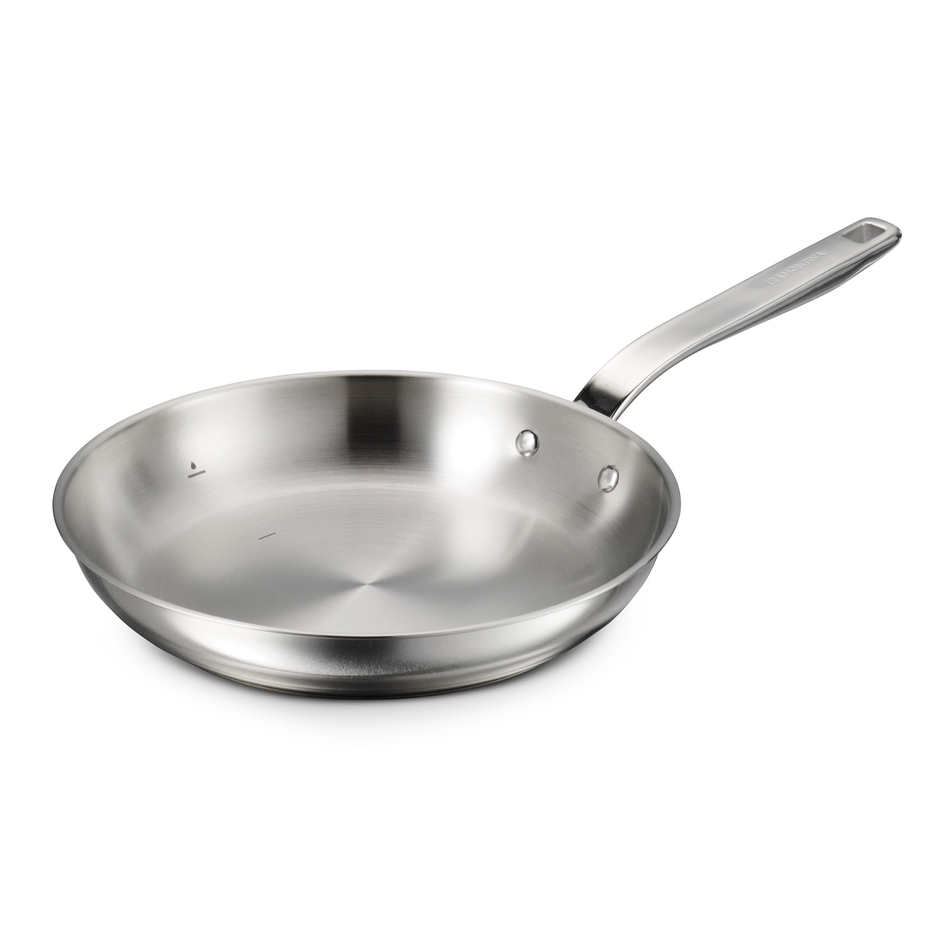 Tempo Tri-Ply Base Stainless Steel Fry Pan – Tramontina USA