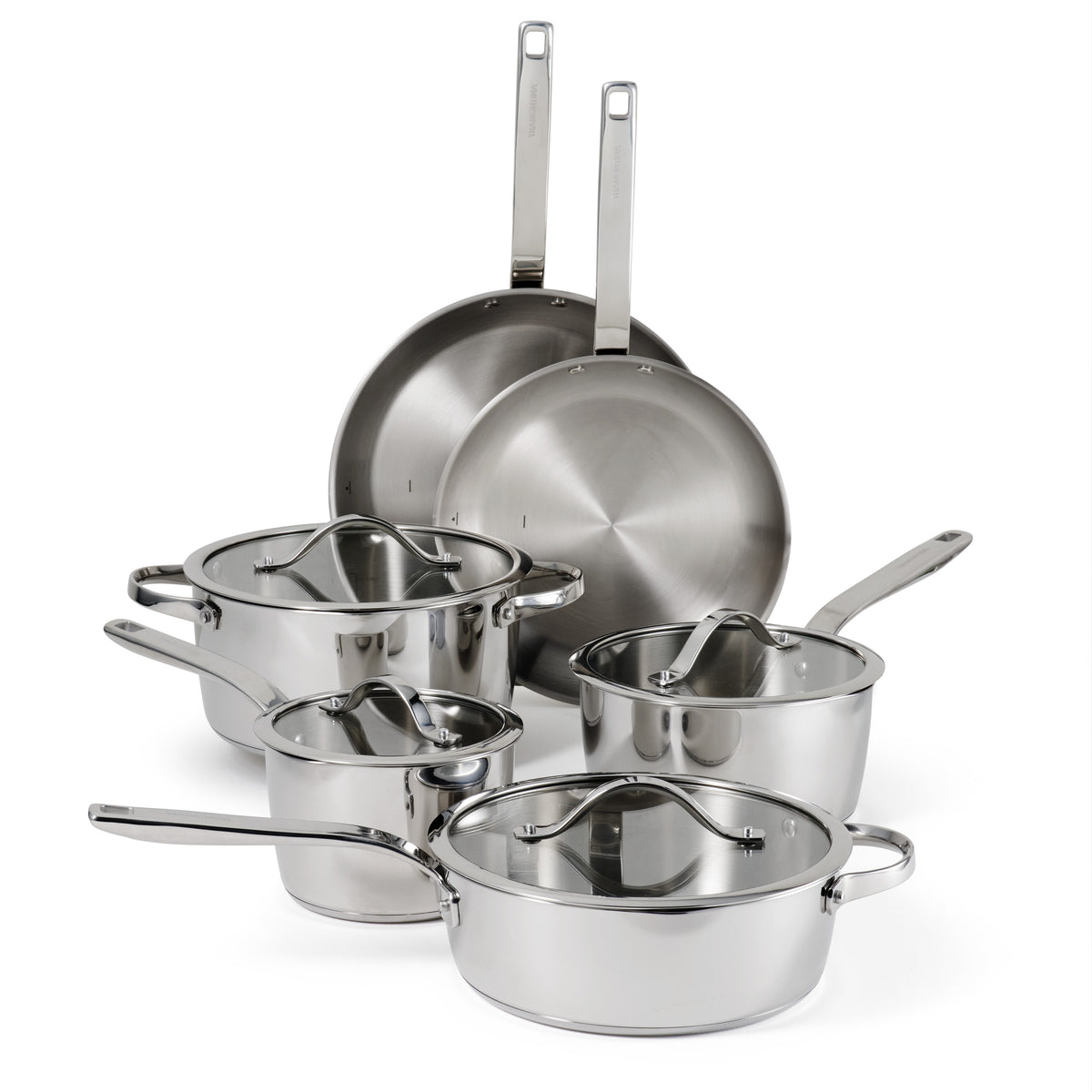Time Cookware Tempo Tri-Ply Base Stainless Steel Cookware Set – Tramontina USA