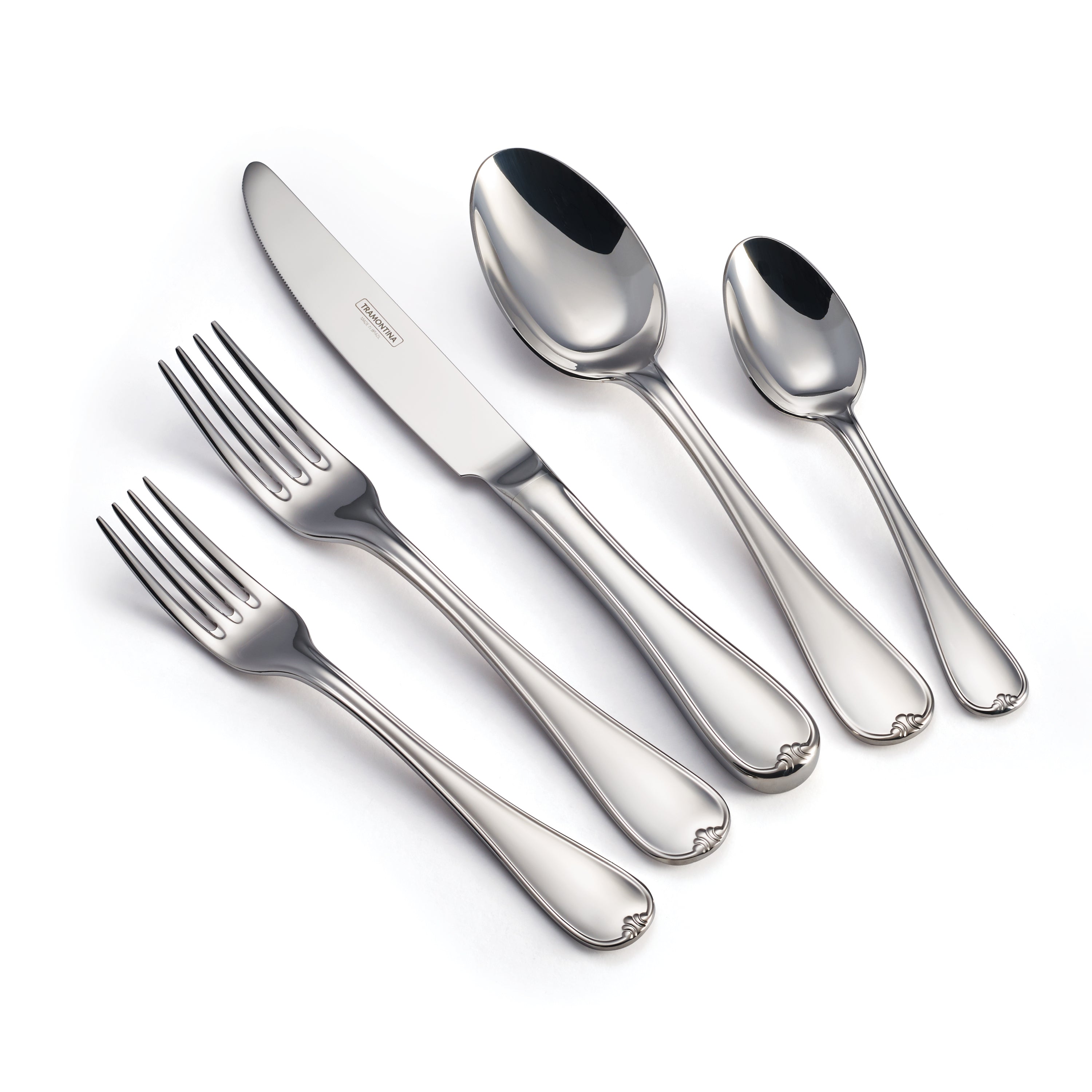 Vicenza 18/10 Stainless Steel 20 Piece Flatware Set – Tramontina USA